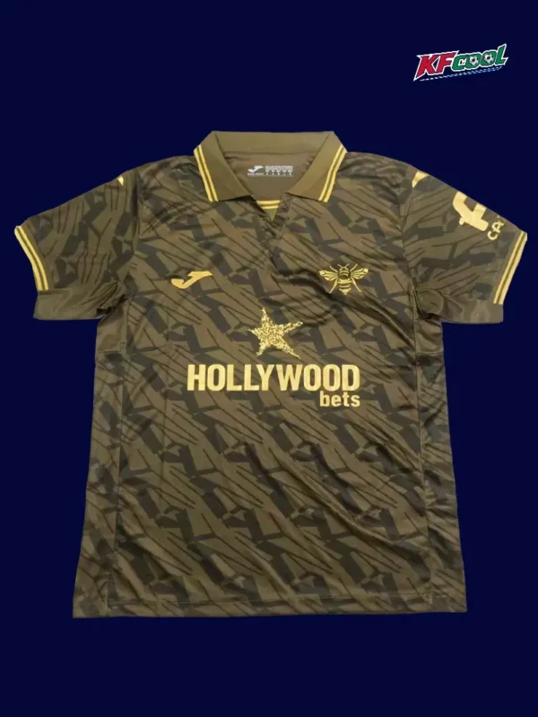 Brentford 25/26 away football jersey front fans version