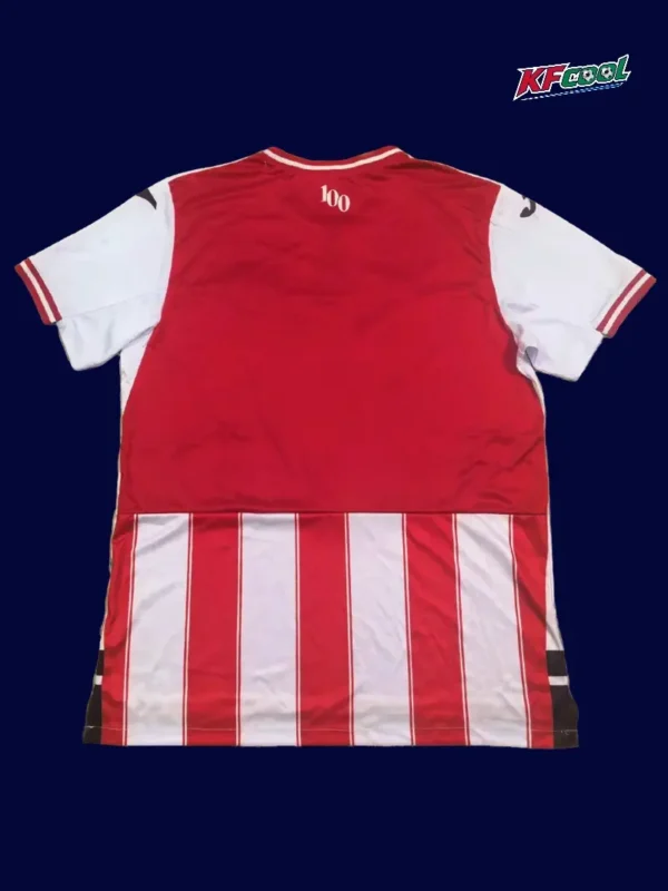 Back view of Brentford 25/26 home football jersey