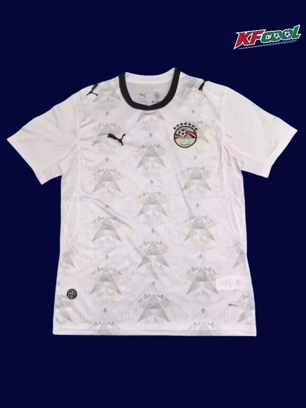 Egypt 26/27 away white football jersey front with national crest