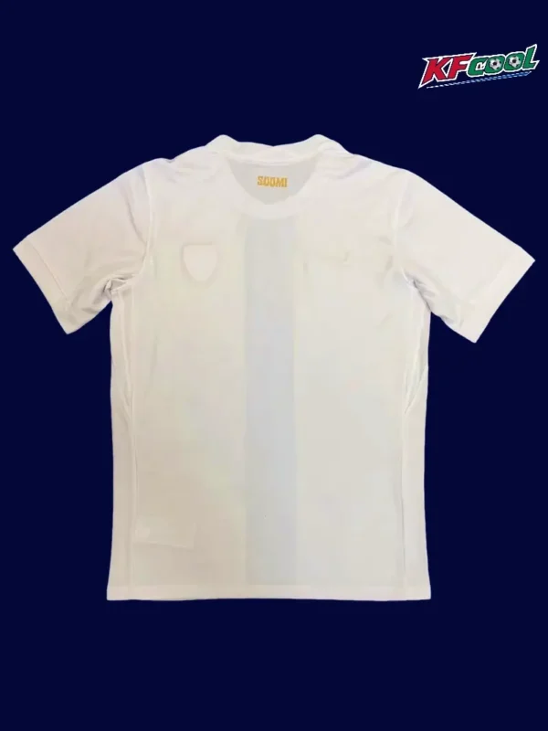 Back view of Finland 25/26 home white jersey