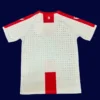 Back view of Georgia 2024 home white shirt