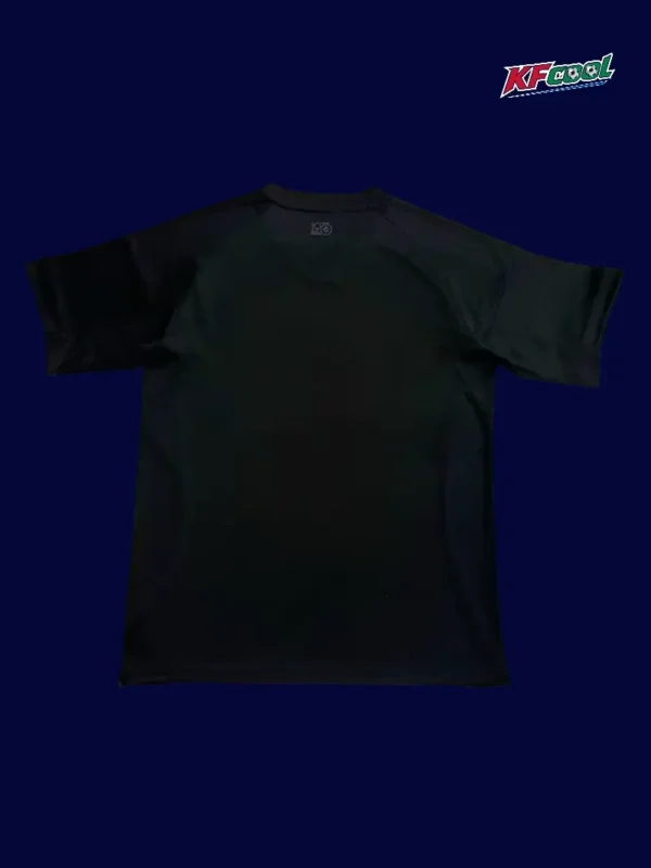 Back view of Internacional 25/26 third black football jersey