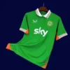 Ireland 25/26 home green football shirt front with national crest