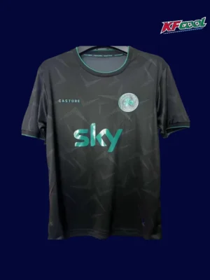 Ireland 25/26 third black football jersey front