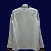 Italy away white long-sleeve jersey 26/27 fans version back.