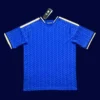 Italy home blue jersey 26/27 fans version back view with number area