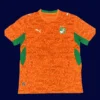 Ivory Coast Home Jersey 2627 Fans Version1 - kfcool.com Ivory Coast home jersey 26/27 fans version front, orange-green design.