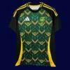 Jamaica 24/25 away green football jersey front