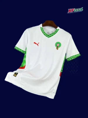 Morocco 25/26 away white football shirt front