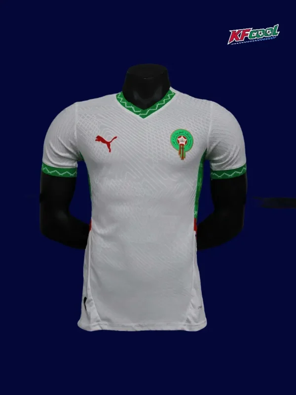 Morocco 25/26 away white football shirt front player version