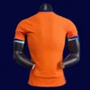 Netherlands Home Orange Jersey 2024 Player Version2 - kfcool.com Back view of Netherlands 2024 home orange player jersey