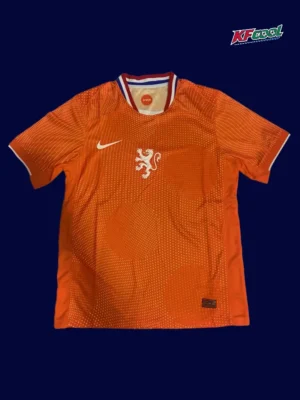 Netherlands Home Orange Jersey 2526 Fans Version1 Netherlands 25/26 home orange football jersey front fans version