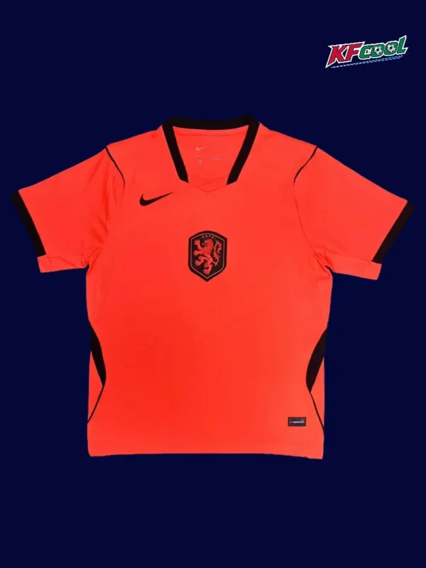 Netherlands Home Orange Jersey 2627 Fans Version1 - kfcool.com Netherlands home orange jersey 26/27 fans version front, iconic orange.