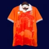 Netherlands Home Orange Retro Jersey 1996A - kfcool.com Netherlands 1996 home orange retro football jersey front