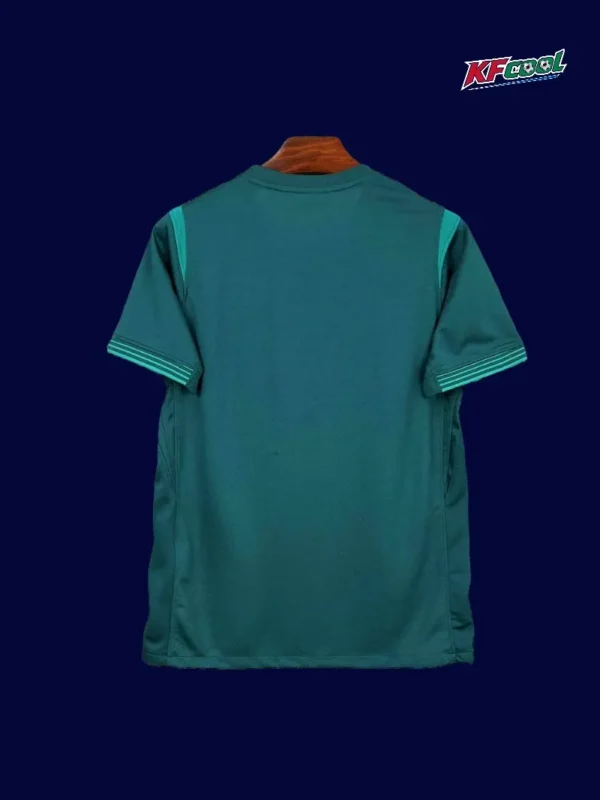 Nigeria Away Green Shirt 2526 Fans Version2 - KFCool – Football Jerseys & Soccer Kits Store Back view of Nigeria 25/26 away green fans shirt