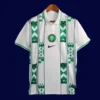 Nigeria 24/25 white football shirt front fans version