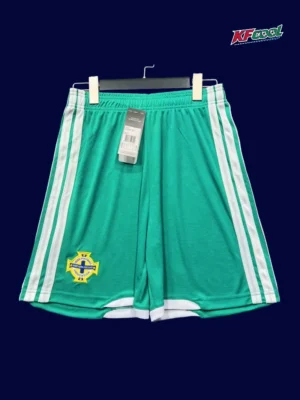 North Ireland Home Green Shorts Pants 2627 Fans Version North Ireland 26/27 home green football shorts front