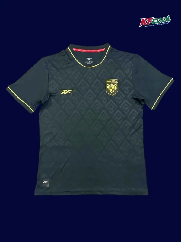 Panama 25/26 third black football jersey front