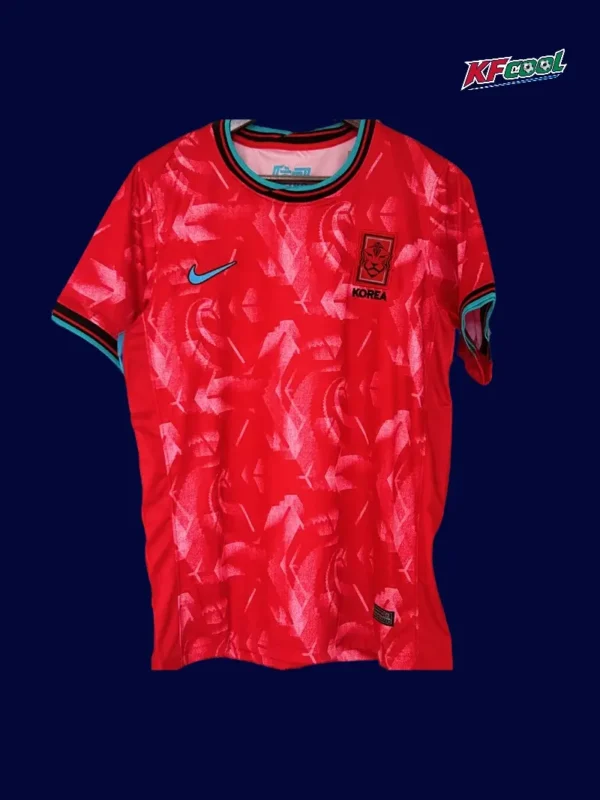South Korea 24/25 home red football jersey front fans version