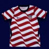 USA home red-white jersey 26/27 fans version front, bold design.