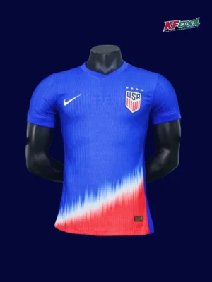 United States 24/25 away blue football jersey front player version