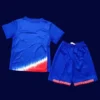 Back view of United States kids 24/25 away blue kit