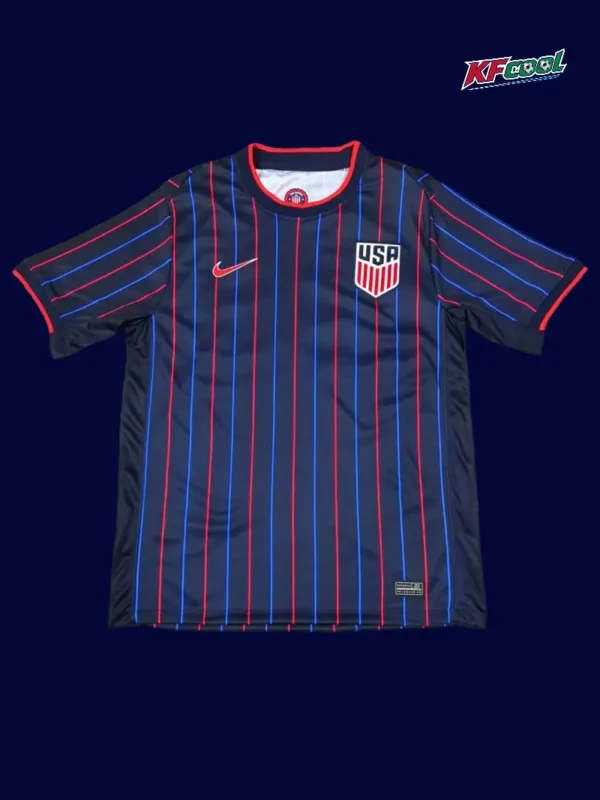 United States 25/26 away football jersey front fans version