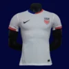 United States 24/25 home white football jersey front player version