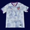 United States 25/26 home white football jersey front fans version