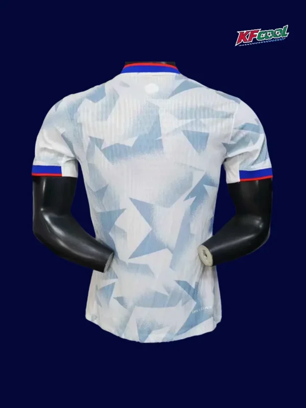 Back view of United States 25/26 home white player jersey