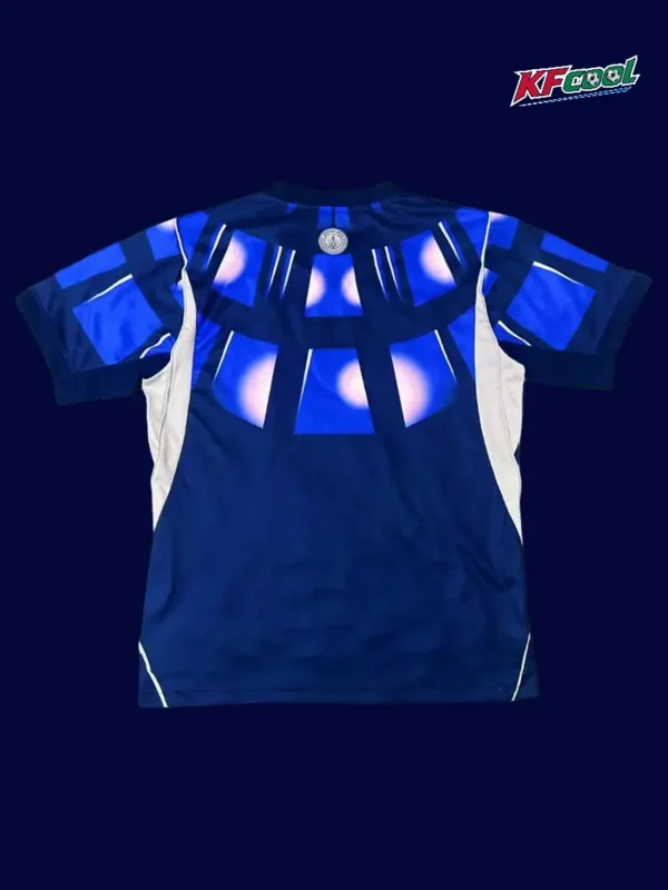 Uruguay away jersey 26/27 fans version back with number placement.