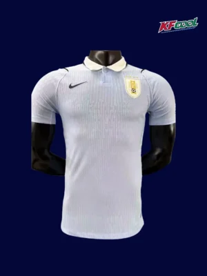 Uruguay home player jersey 26/27 front, sky-blue design.