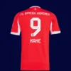 Kane 9 Bayern Munich Home Red Jersey 2526B - KFCool – Football Jerseys & Soccer Kits Store Kane 9 Bayern Munich home red jersey 25/26 back view printed number