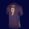Kane 9 England Away Jersey 2425B - kfcool.com Kane 9 England away jersey 24/25 back view printed detail