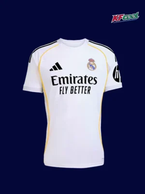 Modrić 10 Real Madrid home white jersey 25/26 front classic look