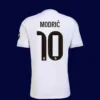 Modrić 10 Real Madrid home white jersey 25/26 back view