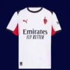 Modrić 14 AC Milan Away White Jersey 2526A - kfcool.com Modrić 14 AC Milan away white jersey 25/26 front official design