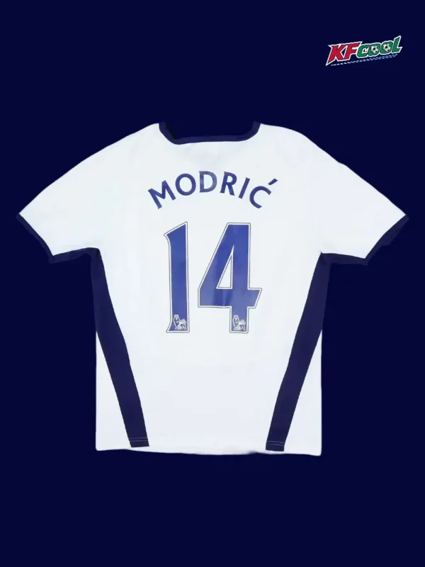 Modrić 14 Tottenham retro jersey 08/09 back view
