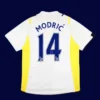 Modrić 14 Tottenham Home White Retro Jersey 0910B - kfcool.com Modrić 14 Tottenham retro jersey 09/10 back view