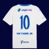 Neymar JR 10 Al Hilal away white jersey 24/25 back print