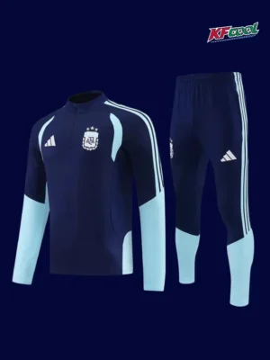 Argentina Royal blue Half Pull Tracksuit 26/27