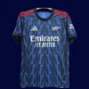 Arsenal 25/26 away fans jersey front classic fit blue edition
