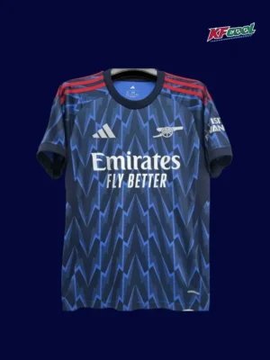 Arsenal 25/26 away fans jersey front classic fit blue edition