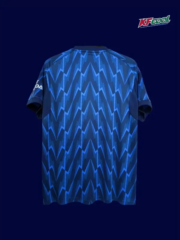 Arsenal away fans back blank number printable easy 25/26