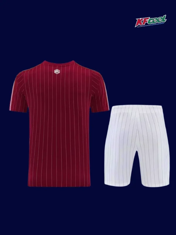 Arsenal Jujube red Training Short Suit 2627B - KFCool – Football Jerseys & Soccer Kits Store
