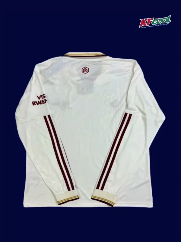 third long-sleeve fans back flat printable customizable 25/26 Arsenal