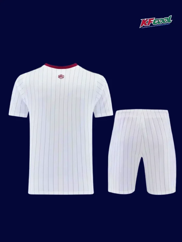Arsenal White Training Short Suit 2627B - KFCool – Football Jerseys & Soccer Kits Store