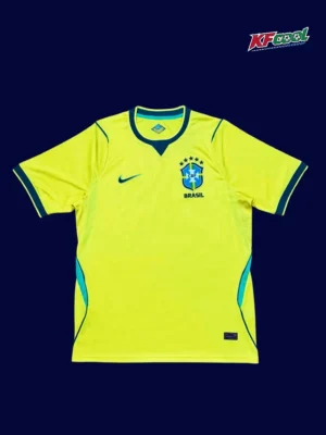 Brazil Home Yellow Jersey 26/27 Fans Version