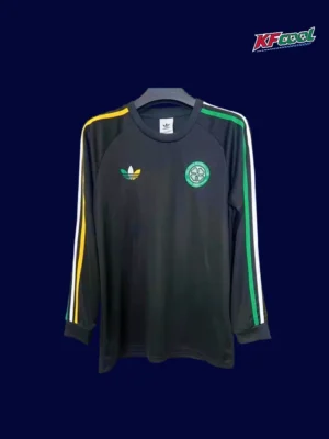 Celtic Glasgow Black LS Training shirts 25/26 Fans Version