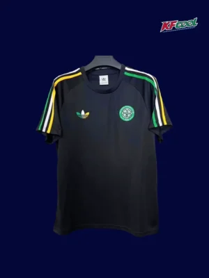 Celtic Glasgow Black Training shirts 25/26 Fans Version